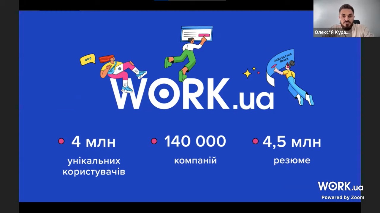 Студенти УІПА відвідали воркшоп «Дієве резюме для першої роботи: як новачку податись на вакансію та не пролетіти» від Work.ua